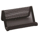 Q-CONNECT visitekaartenhouder 11 x 7,5 x 5 cm metaal zwart