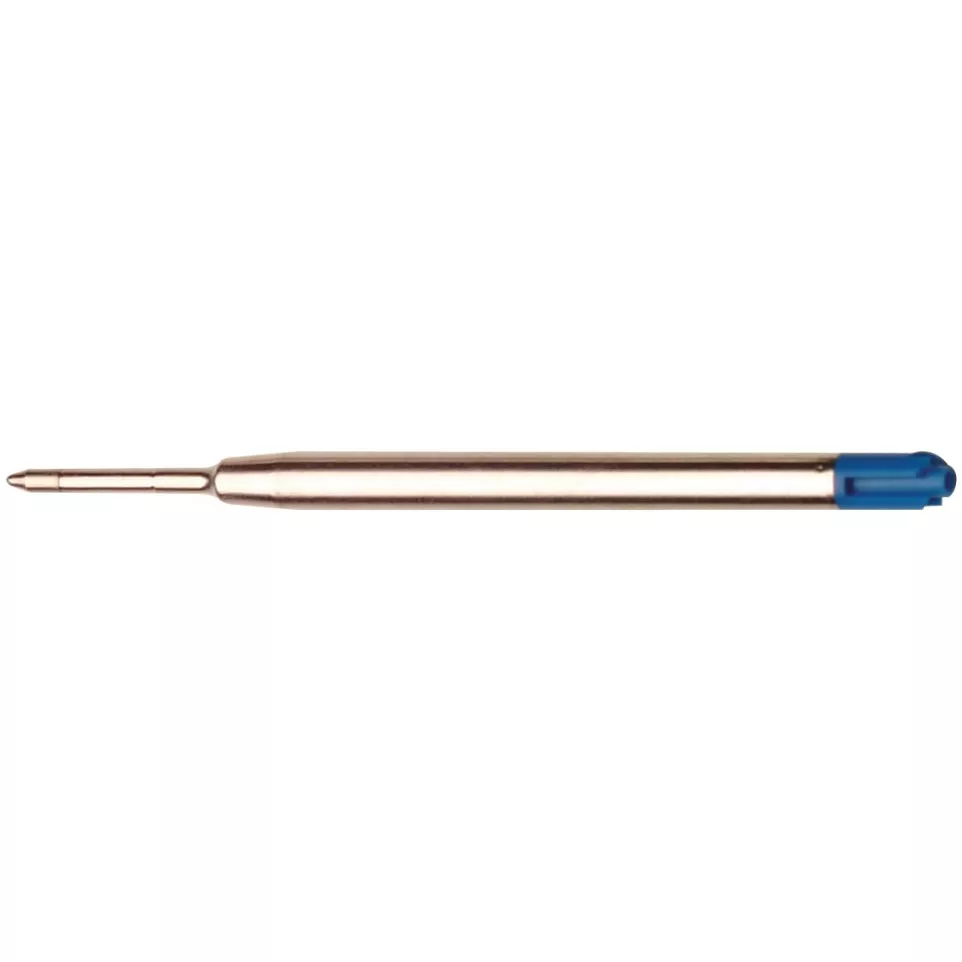Q-CONNECT stylo recharge, medium, bleu