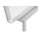 Q-CONNECT flipover, ft 70 x 100 cm, met uitschijfbare armen, uit staal, magnetisch, driepoot