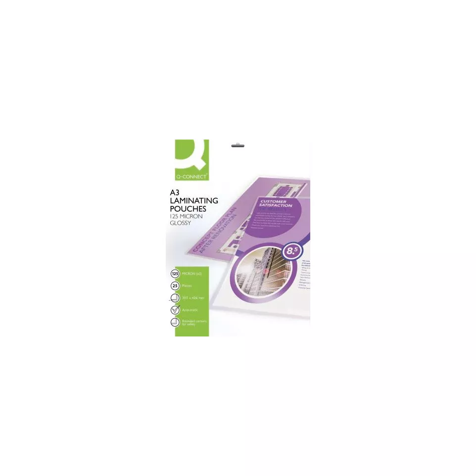 Q-CONNECT lamineeretui A3 2x 125...