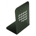 Q-CONNECT Metal Bookends Set of 2 Black