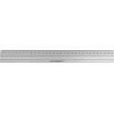 Q-CONNECT aluminum ruler 30 cm in protective pouch