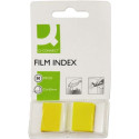 Q-CONNECT index, ft 25 x 45 mm, 50 tabs, geel