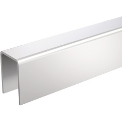 Bodemgeleidingsprofiel "U" 25x17mm gegalvaniseerd lg.2m SPORTUB 3530 / 2m
