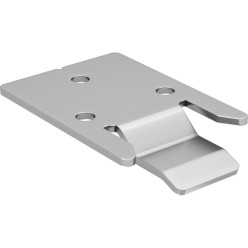 Equerre de fixation plafond pour montage de rail de roulement dans une cloison SAF-EVO / pce
