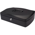 Q-CONNECT geldkoffer, 325 x 235 x 85 mm, zwart