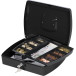 Q-Connect Cash Box 12 Inch Black KF02604