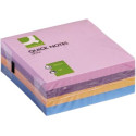 Q-CONNECT Quick Notes, ft 76 x 76 mm, 320 vel, geassorteerde kleuren