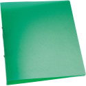 Q-Connect A4 Green Frosted Polypropylene 2 Ring Binder 25mm KF02484