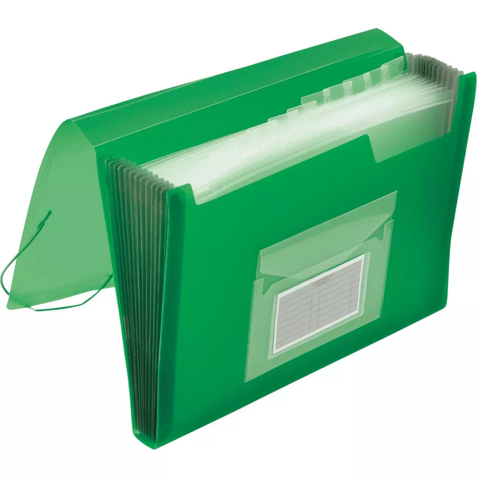 Q-CONNECT trieur, A4, PP transparent,...