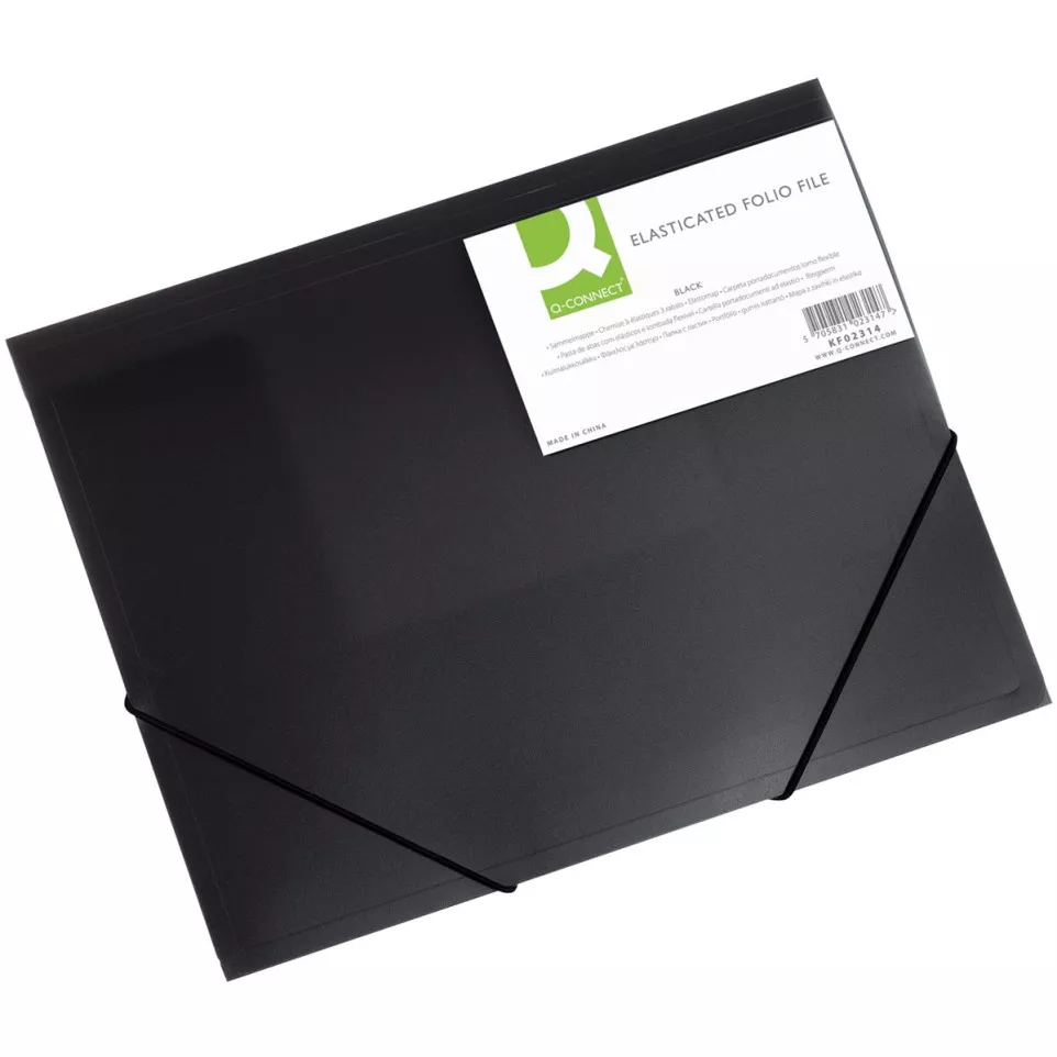 Q-CONNECT elastomap, A4, 3 kleppen en...