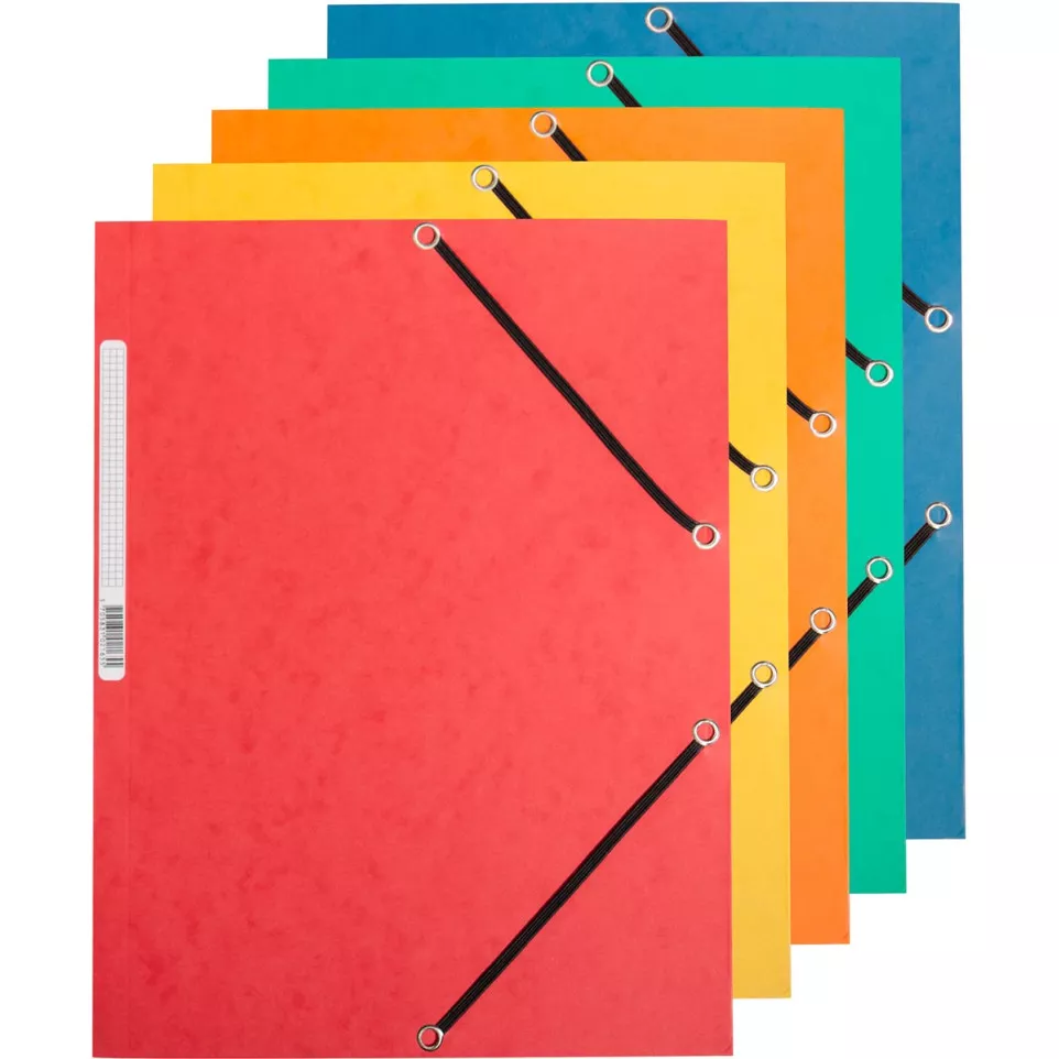 Q-CONNECT elastomap, A4, 3 kleppen en...