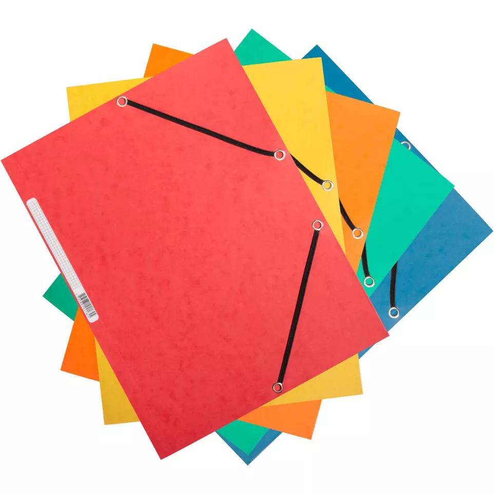 Q-CONNECT elastomap, A4, 3 kleppen en...