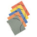 Q-CONNECT elastomap, A4, 3 kleppen en elastieken, karton, assorti, pak van 10 stuks
