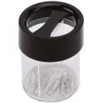 Q-CONNECT Paperclip Dispenser, Round