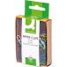 Q-CONNECT papierklemmen, 26 mm, gekleurd, doos van 125 stuks, ophangbaar