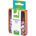 Q-Connect White Push Pins Box of 120