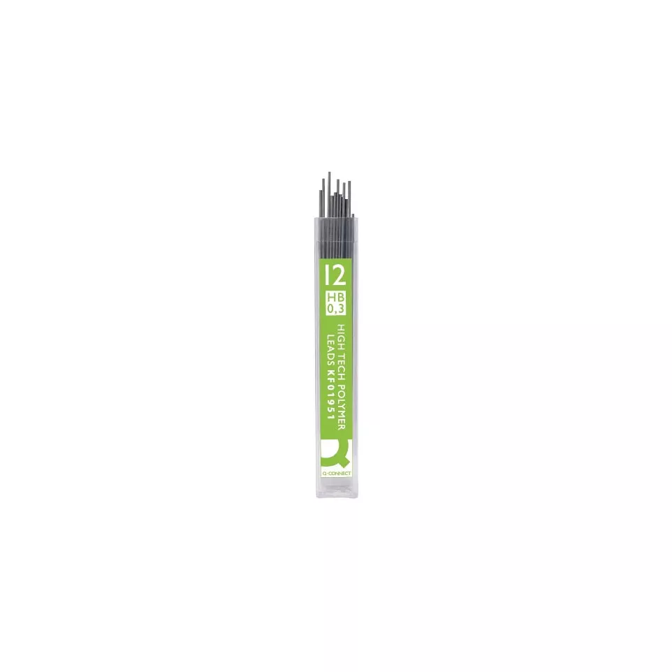 Q-CONNECT potloodstiften 0,3 mm HB...