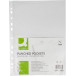 Q-CONNECT pochette perforée A4 perforation 8 trous grainé 50 microns paquet de 10 pièces