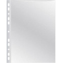 Q-CONNECT pochette perforée A4 perforation 8 trous grainé 50 microns paquet de 10 pièces