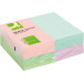 Q-CONNECT Quick Notes, ft 76 x 127 mm, 100 feuilles, paquet de 12 blocs en couleurs pastels