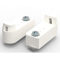 Adaptateur blanc pour ferme-porte INVISIDOOR 2.0 / pce