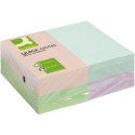 Q-CONNECT Quick Notes, ft 76 x 127 mm, 100 feuilles, paquet de 12 blocs en couleurs pastels