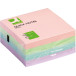 Q-CONNECT Quick Notes, ft 76 x 76 mm, 400 vel, geassorteerde kleuren