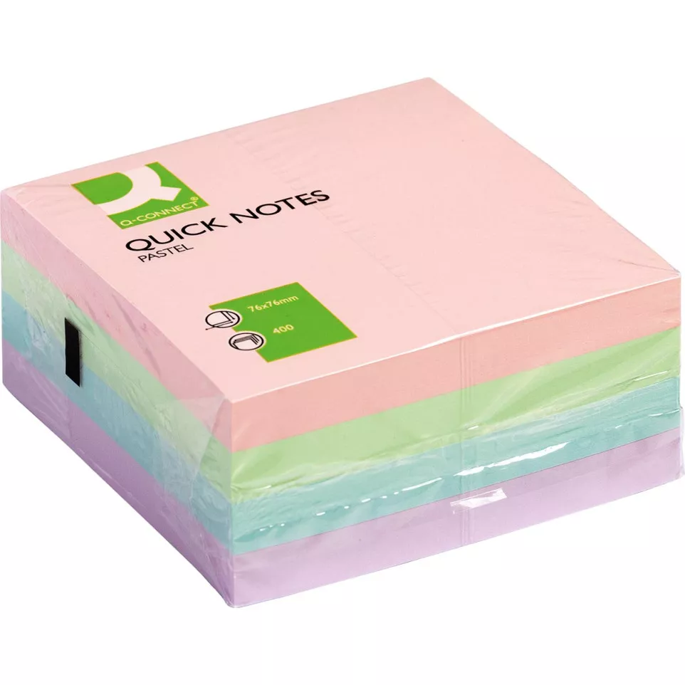 Q-CONNECT Quick Notes, ft 76 x 76 mm,...