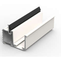 Invisidoor 2.0 OUT 40 profiel + 5,5m opknipbare afdekking / pce