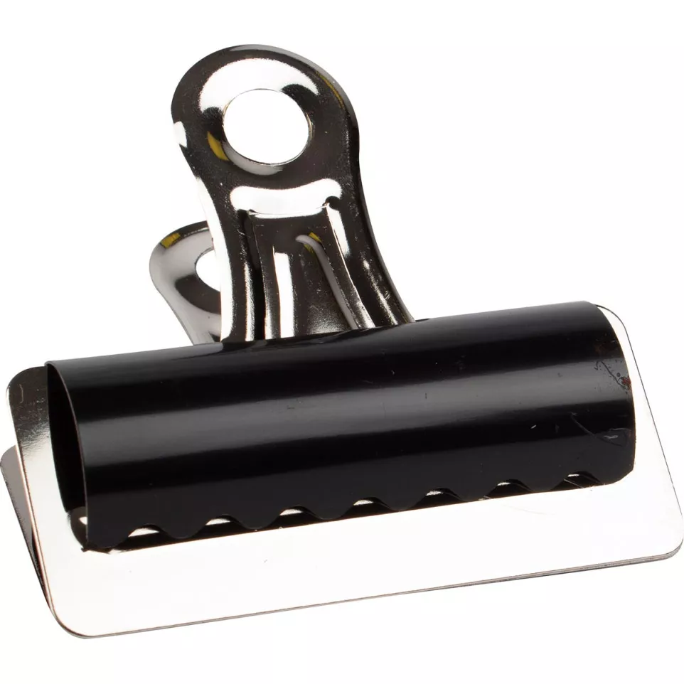 Q-CONNECT bulldogclip, zwart, 75 mm,...