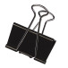 Q-CONNECT Foldback Clips Black 19mm Box of 10