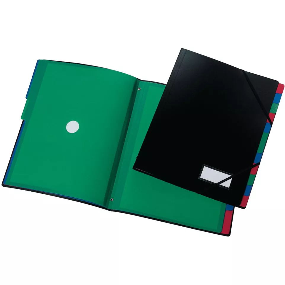 Q-Connect A4 12-Section Polypropylene...