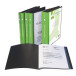 Q-Connect Customisable A4 Display Book 100 Pockets Black