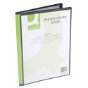 Q-CONNECT showalbum personaliseerbaar A4 20 tassen zwart