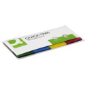 Q-Connect Quick Tabs 25 x 45mm Assorted Colours 40 Tabs x 4 Pads (Pack of 160) KF01225