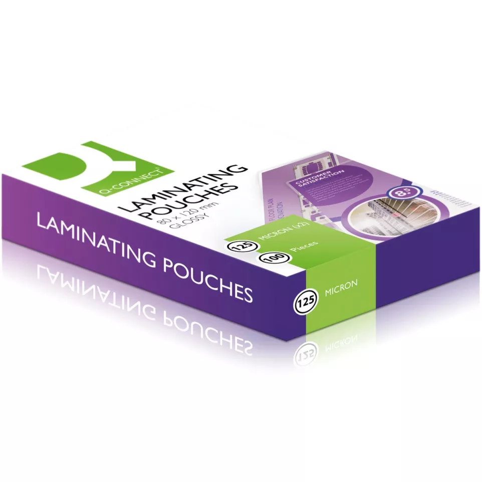 Q-CONNECT lamineeretui 2x 125 micron...