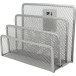 Q-CONNECT Silver Metal Letter Tray 3 Tier