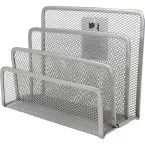 Q-CONNECT Silver Metal Letter Tray 3 Tier