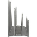 Q-CONNECT Silver Metal Letter Tray 3 Tier