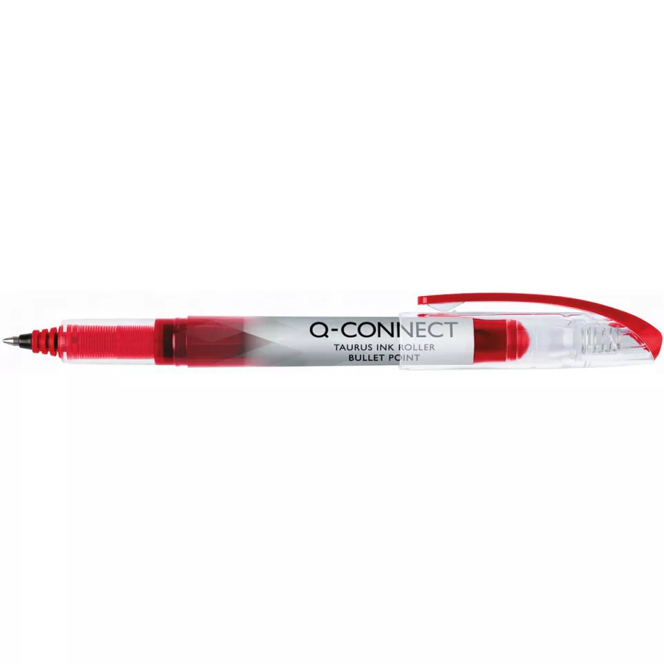 Q-CONNECT Taurus Liquid Ink Roller Red
