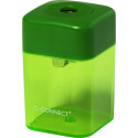 Q-CONNECT taille-crayon, 1 trou, couleurs assorties