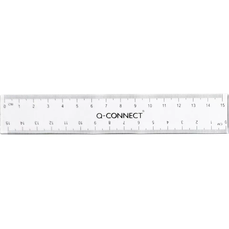 Q-CONNECT meetlat, transparant...