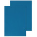 Q-Connect A4 Leather Grain Covers 250gsm Pack of 100 Blue