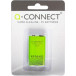 Q-CONNECT batterij, alkaline, E, 9V