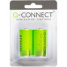 Q-CONNECT batterij, alkaline, C,blister van 2 stuks