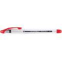Q-CONNECT Delta stylo, 0,4 mm, pointe moyenne, rouge