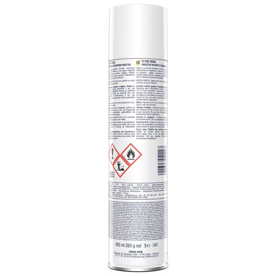 Riem Ti-Tox Total insecticide, spray...