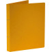 Bronyl ring binder A4 cardboard glossy 2 rings 25 mm yellow