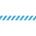 Tarifold vloersticker zonder tekst, ft 90 x 1000 mm, wit/blauw